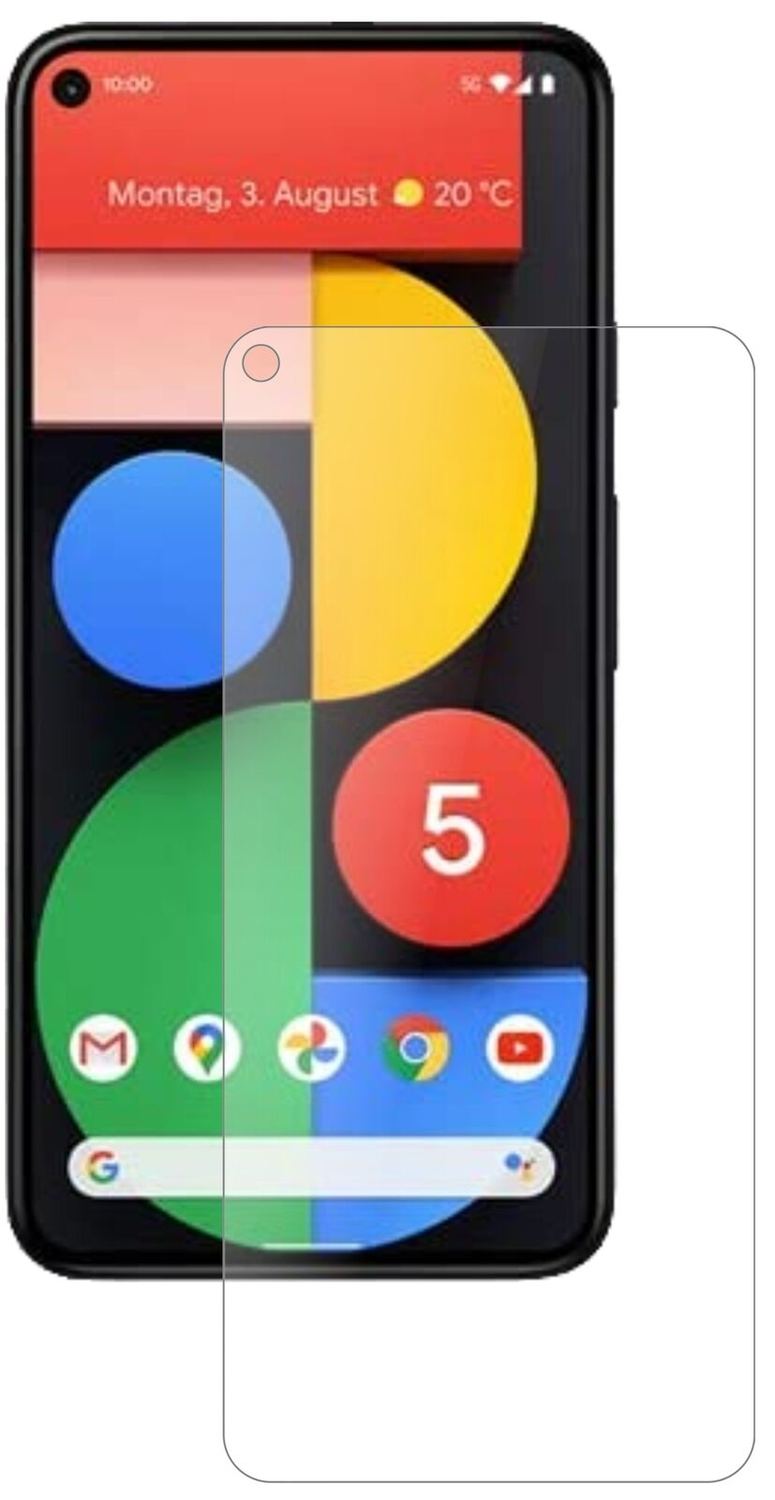 1x 9H Schutzfolie matt für Google Pixel 5 Panzerfolie
