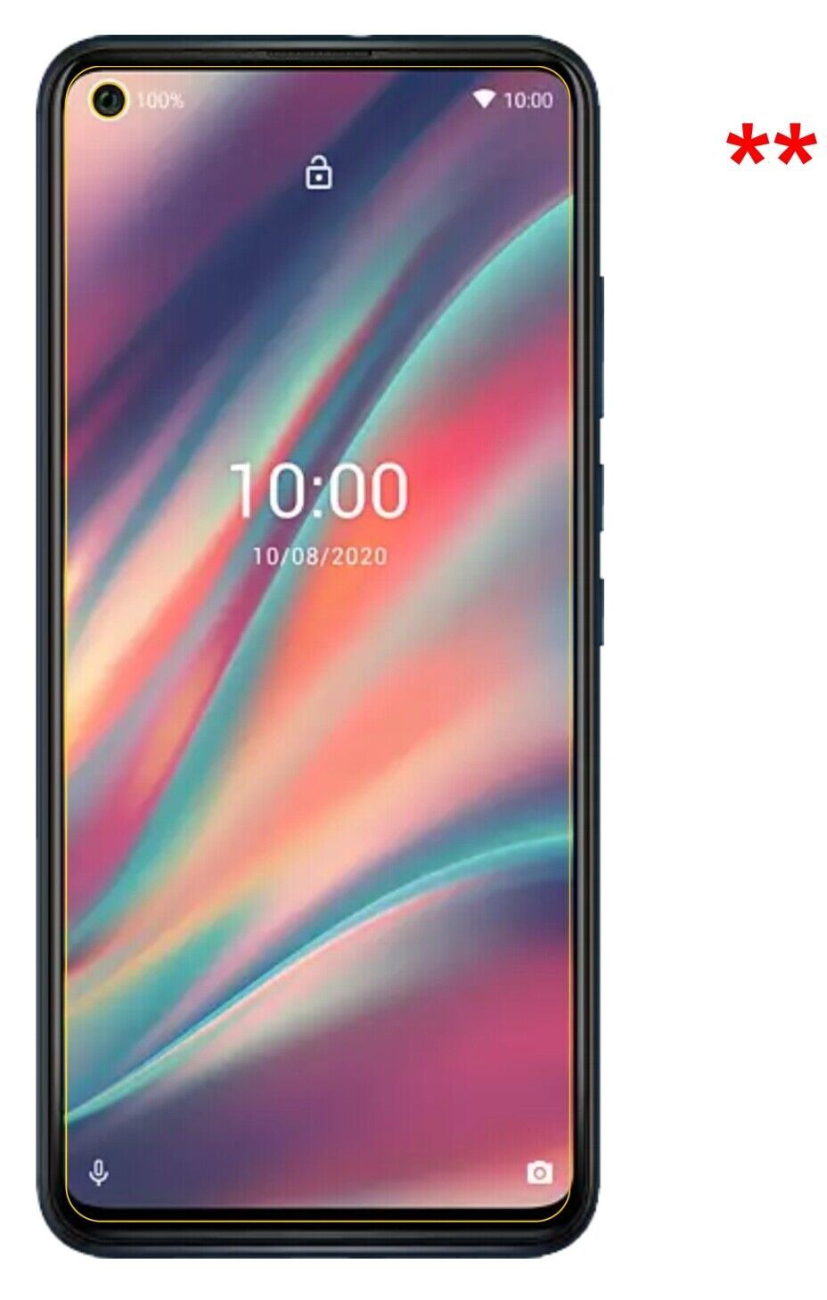 1x 9H Schutzfolie für Wiko View5 Plus Panzerfolie