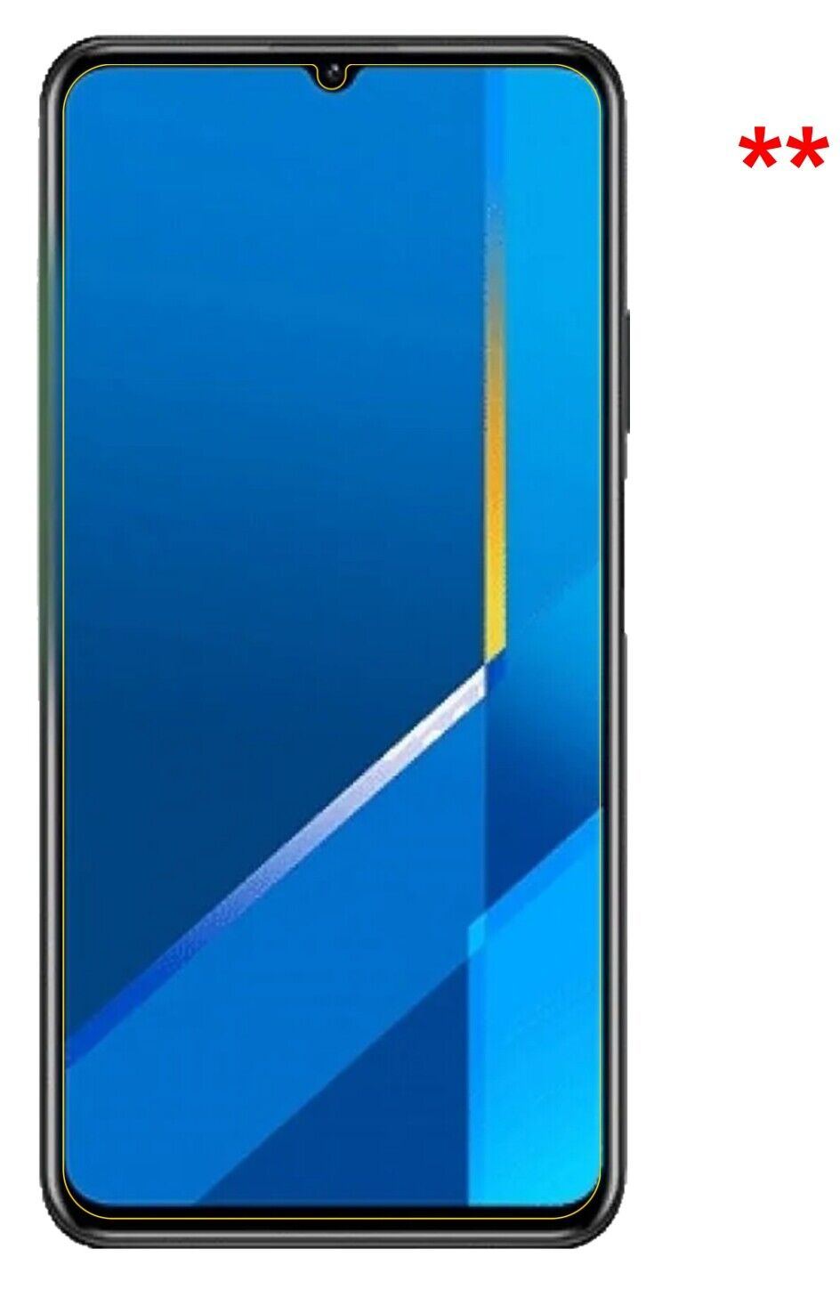 1x 9H Schutzfolie matt für Honor X10 Max 5G Panzerfolie