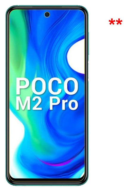 1x 9H Schutzfolie für Xiaomi Poco M2 Pro Panzerfolie