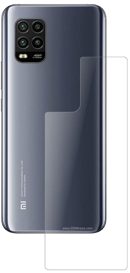 1x 9H Schutzfolie matt für Xiaomi Mi 10 Lite 5G Rückseite Panzerfolie