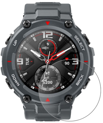 1x 9H Schutzfolie matt für Amazfit T-Rex Smartwatch Panzerfolie