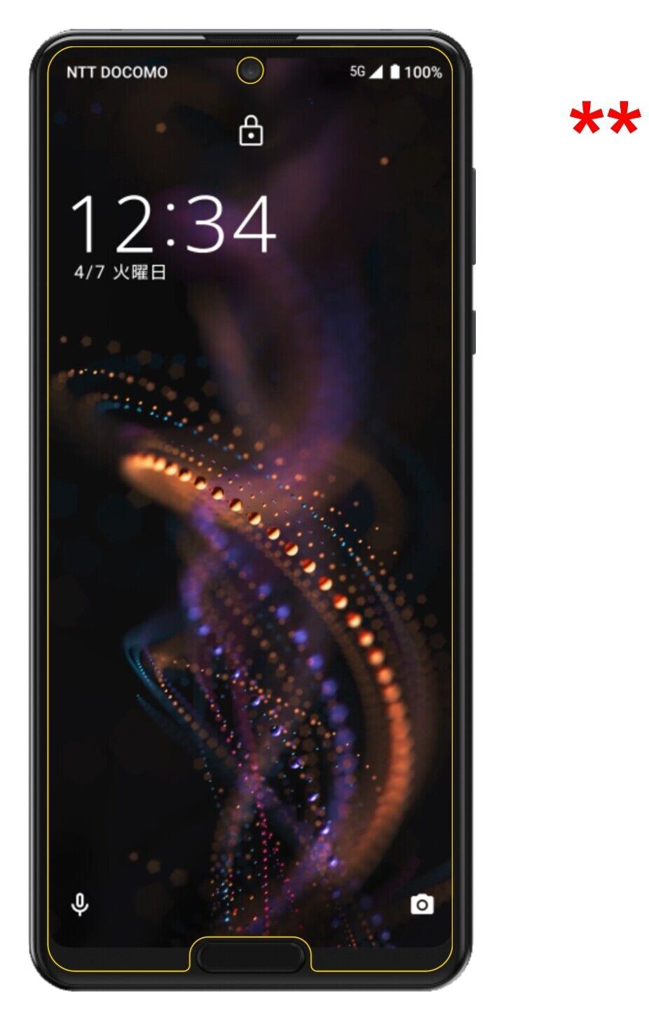 1x 9H Schutzfolie für Sharp Aquos R5G Panzerfolie
