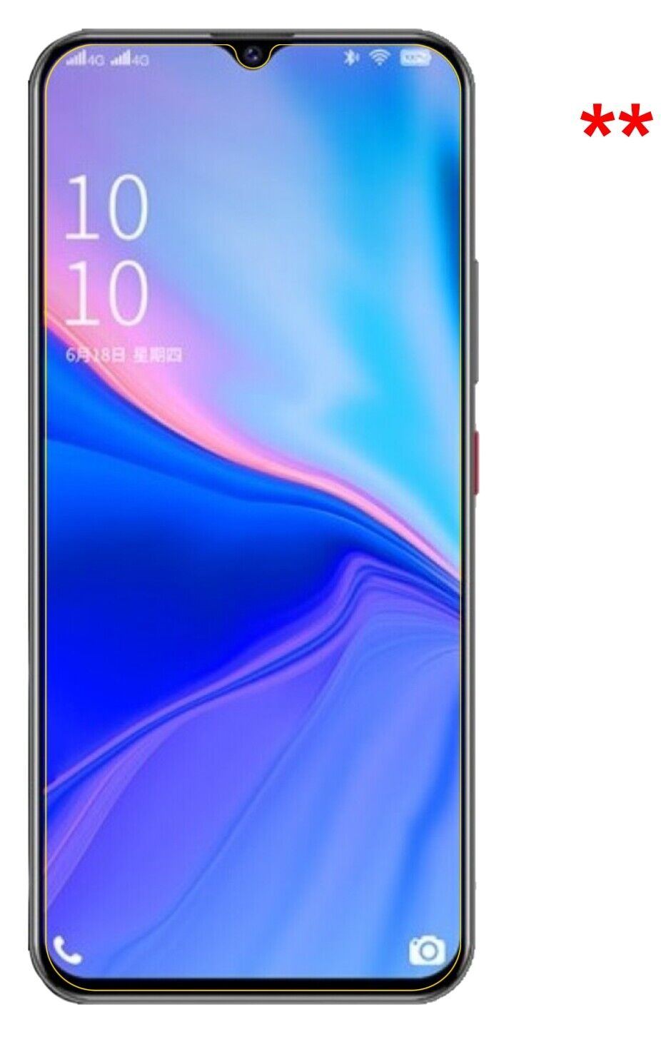 1x 9H Schutzfolie matt für Coolpad COOL10 Panzerfolie