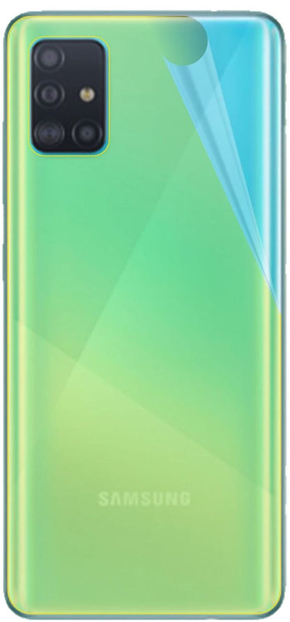2x 3D Full Cover Schutzfolie für Samsung Galaxy A71 Rückseite