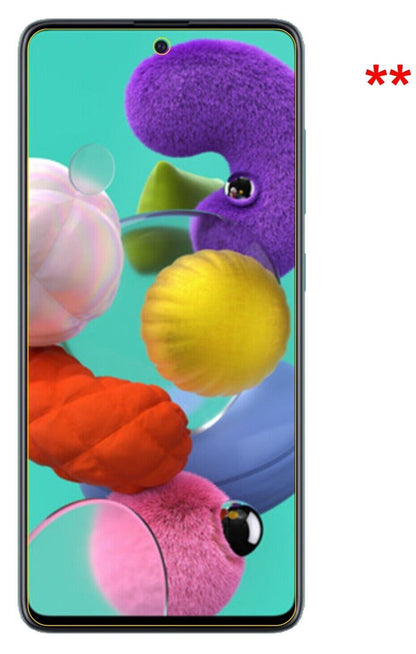 1x 9H Schutzfolie matt für Samsung Galaxy A71 Panzerfolie