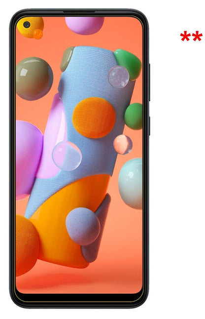 1x 9H Schutzfolie matt für Samsung Galaxy A11 Panzerfolie