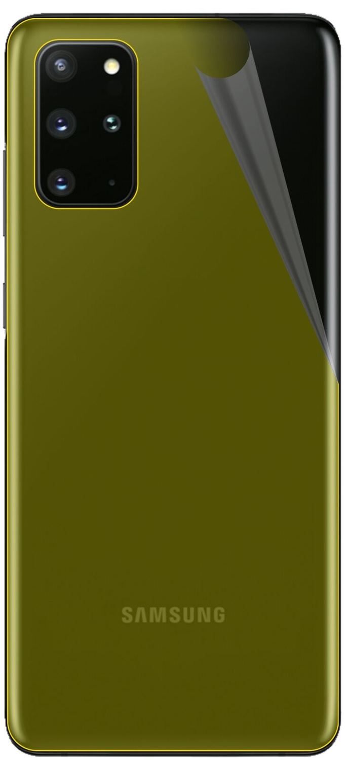 2x 3D Full Cover Schutzfolie für Samsung Galaxy S20 Plus 5G Rückseite