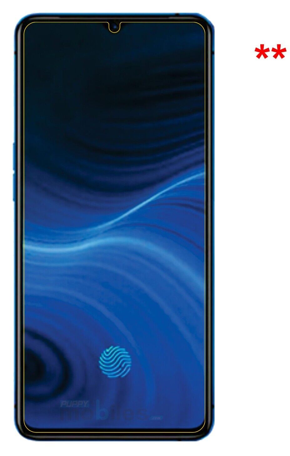 1x 9H Schutzfolie matt für Oppo Reno Ace Panzerfolie