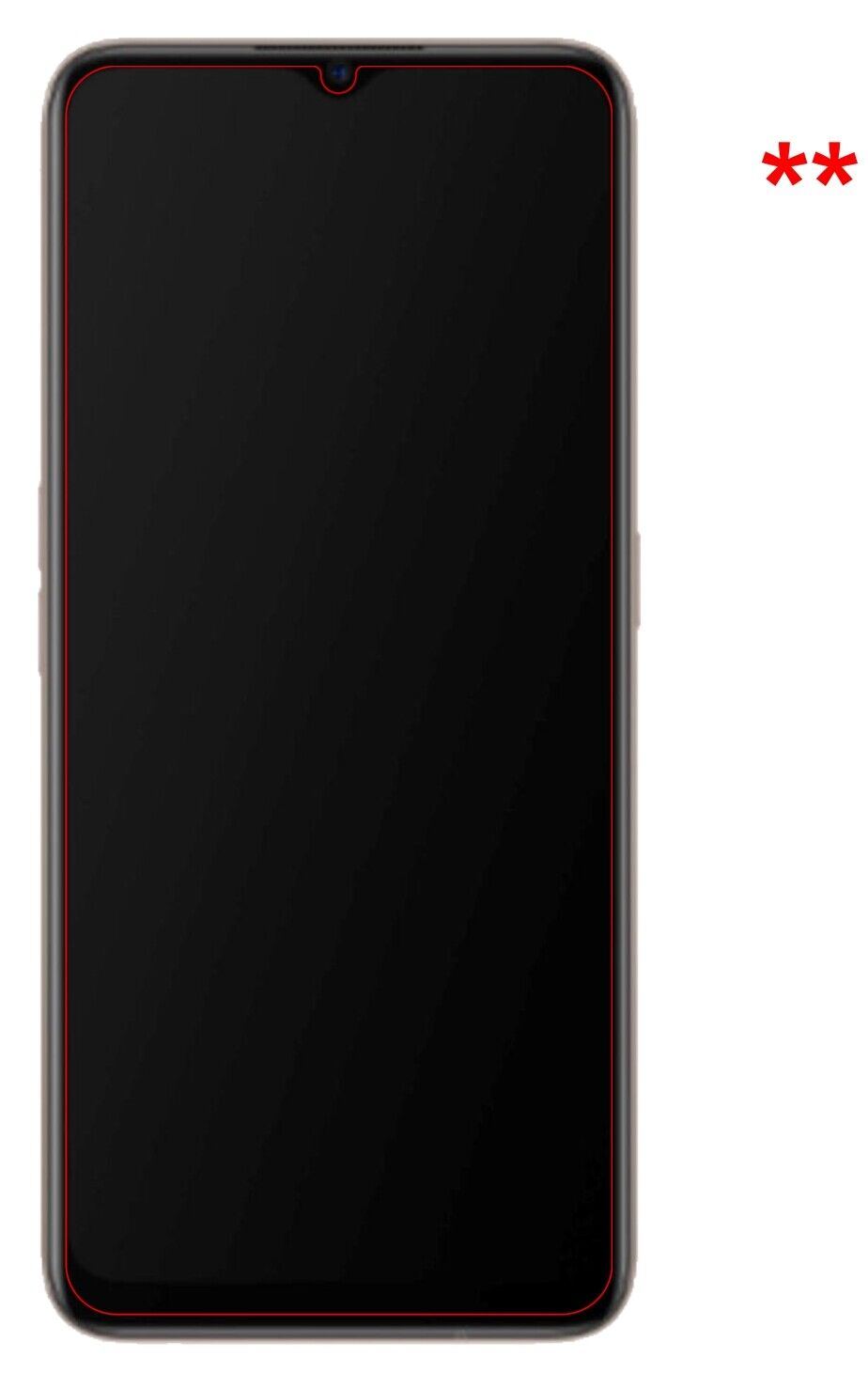 1x 9H Schutzfolie matt für Oppo A9 (2020) Panzerfolie