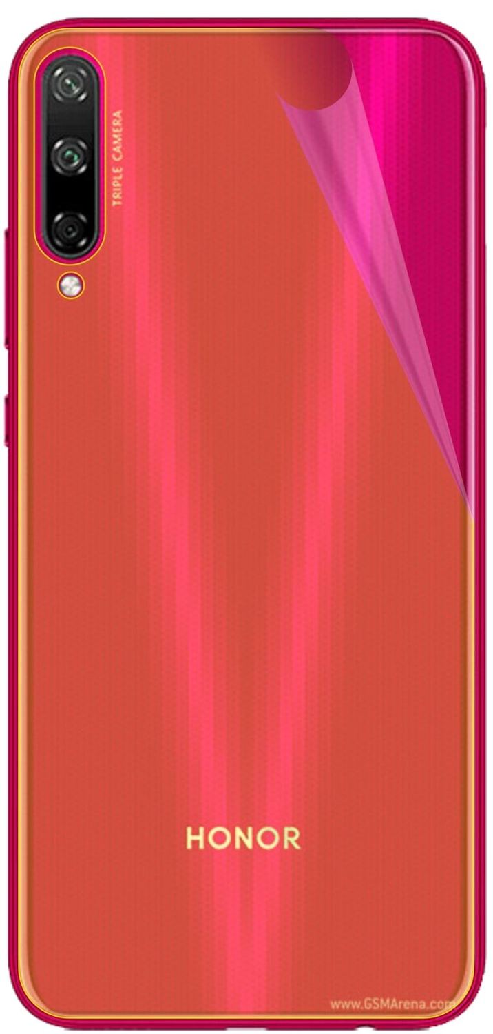 2x 3D Full Cover Schutzfolie für Honor Play 3 Rückseite