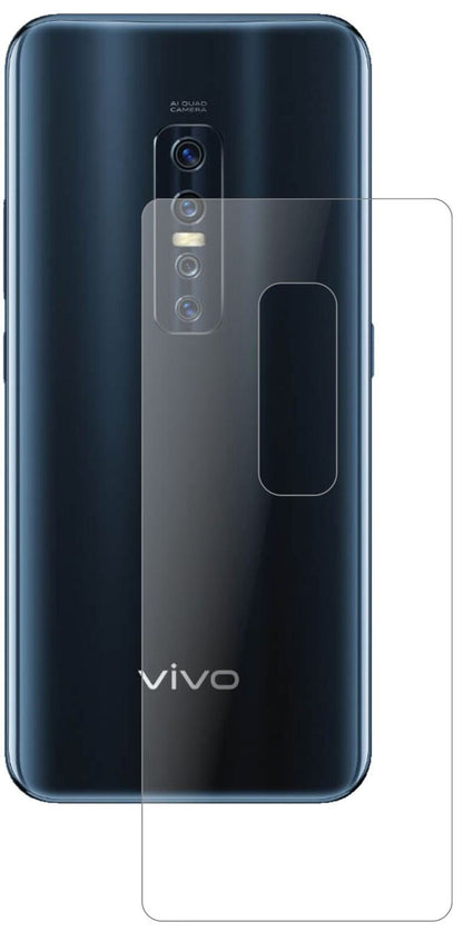 1x 9H Schutzfolie matt für Vivo V17 Pro Rückseite Panzerfolie