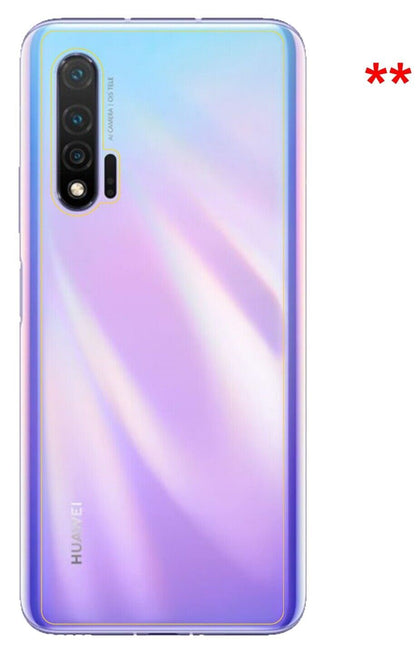 1x 9H Schutzfolie für Huawei nova 6 Rückseite Panzerfolie