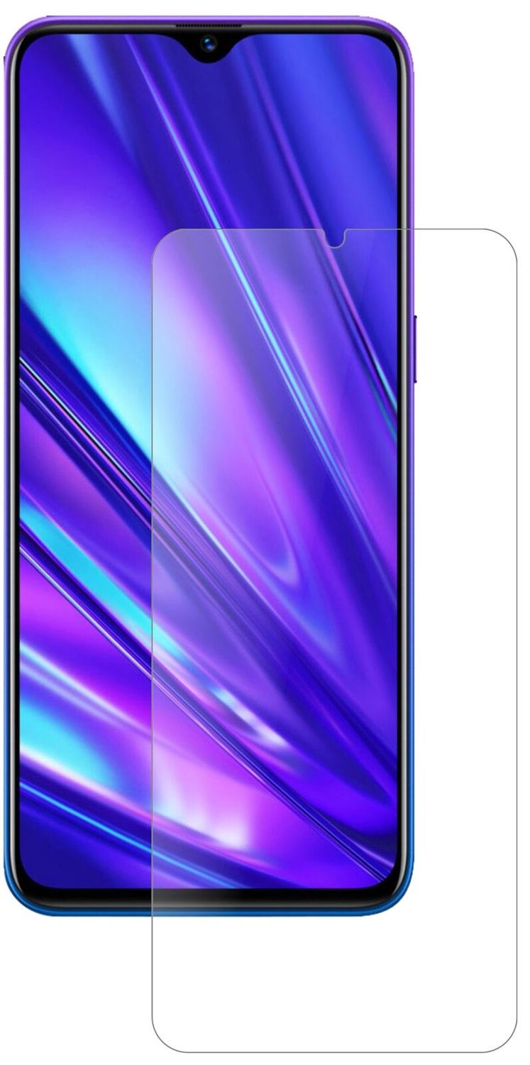 1x 9H Schutzfolie matt für Oppo Realme 5 Panzerfolie