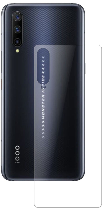 1x 9H Schutzfolie matt für Vivo IQOO Pro 5G Rückseite Panzerfolie