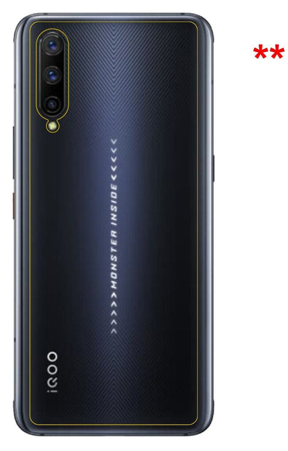 1x 9H Schutzfolie für Vivo IQOO Pro Rückseite Panzerfolie