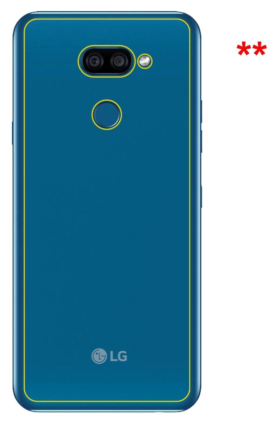 1x 9H Schutzfolie für LG K40s Rückseite Panzerfolie