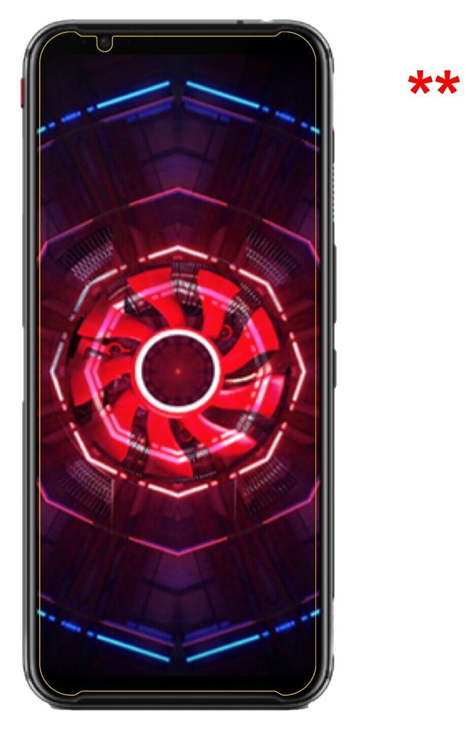 1x 9H Schutzfolie für nubia Red Magic 3s Panzerfolie
