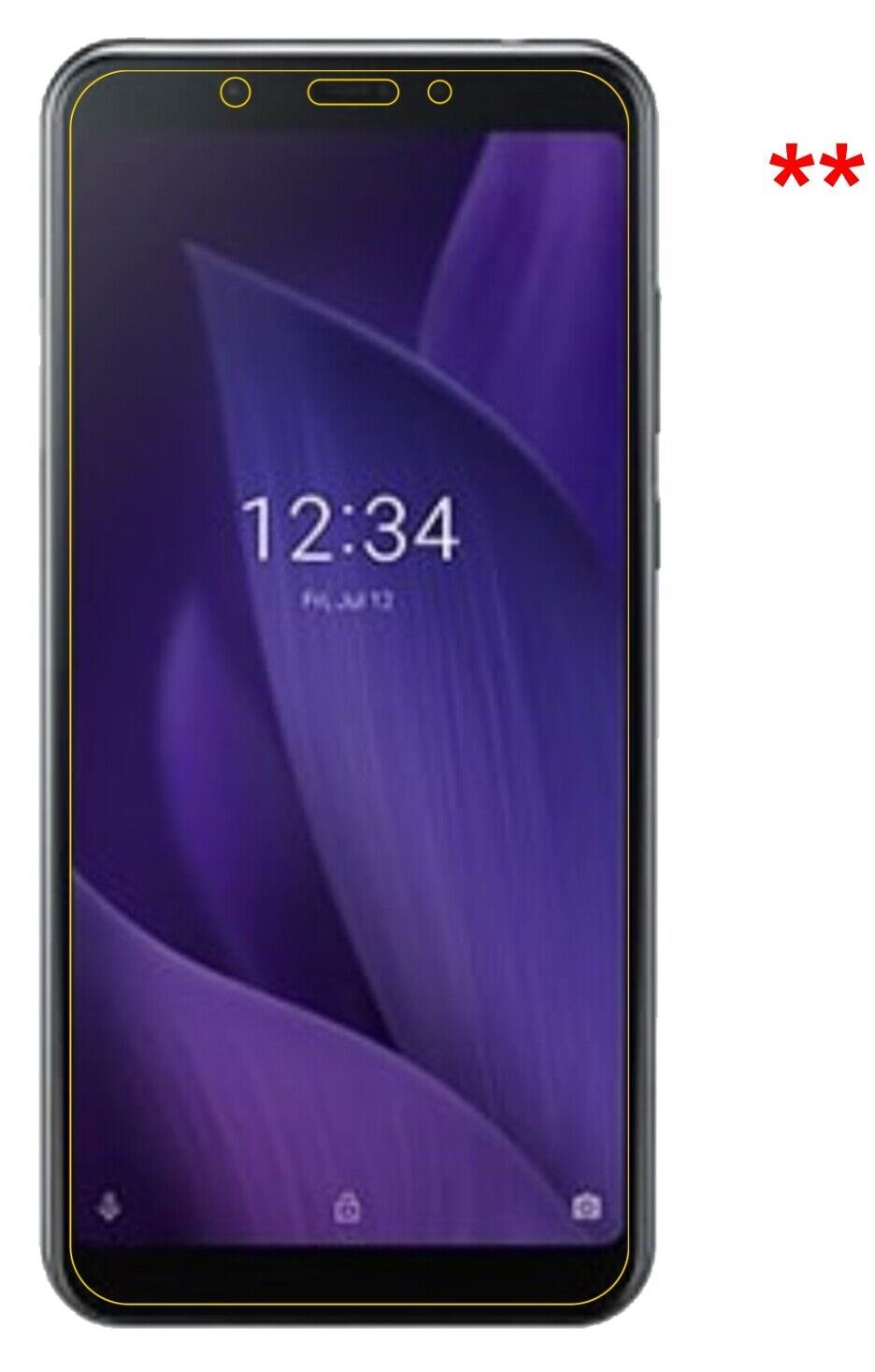1x 9H Schutzfolie für Sharp Aquos V Panzerfolie
