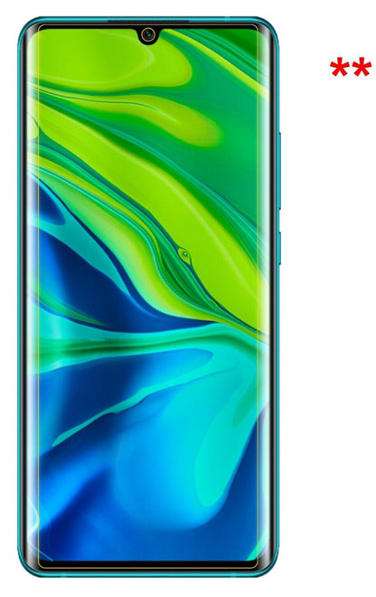 1x 9H Schutzfolie matt für Xiaomi Mi CC9 Pro Panzerfolie