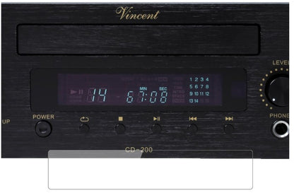 1x 9H Schutzfolie für Vincent CD-200 Panzerfolie