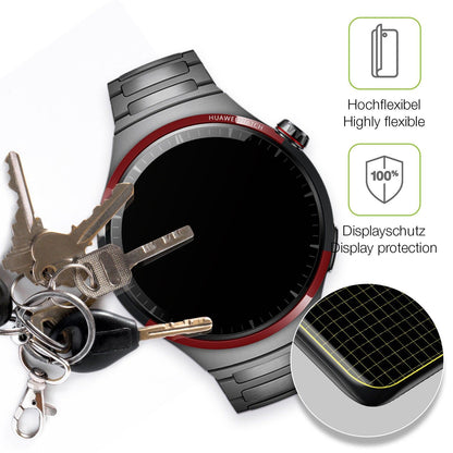 2x Full Cover Schutzfolie matt für Huawei Watch 4 Pro Space Edition