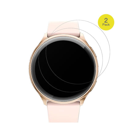 2x Full Cover Schutzfolie matt für RUXINGX G35 1.32 Zoll Smartwatch