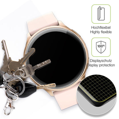 2x Full Cover Schutzfolie matt für RUXINGX G35 1.32 Zoll Smartwatch