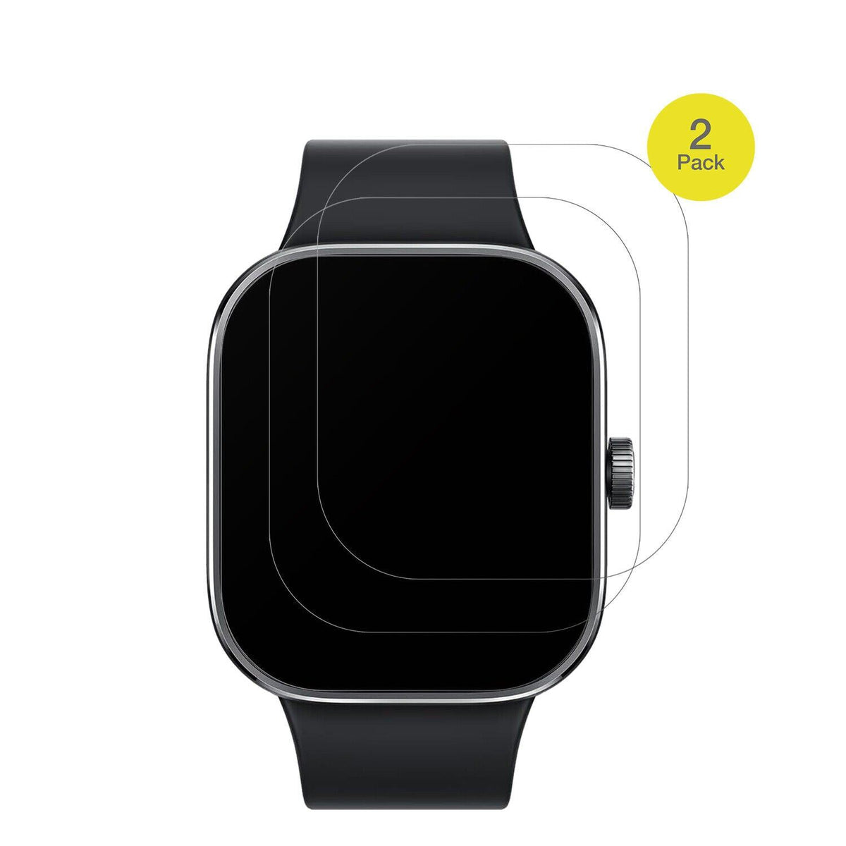 2x Full Cover Schutzfolie matt für Xiaomi Redmi Watch 4