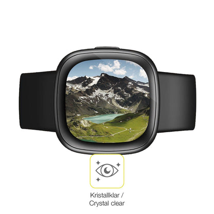 2x 3D Full Cover Schutzfolie für Fitbit Versa 4