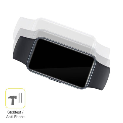 2x 3D Full Cover Schutzfolie für Huawei Band 8 Smartwatch
