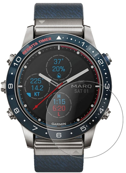 1x 9H Schutzfolie matt für Garmin MARQ Captain Panzerfolie