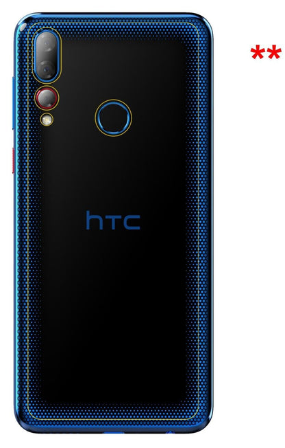 1x 9H Schutzfolie matt für HTC Desire 19 Plus Rückseite Panzerfolie