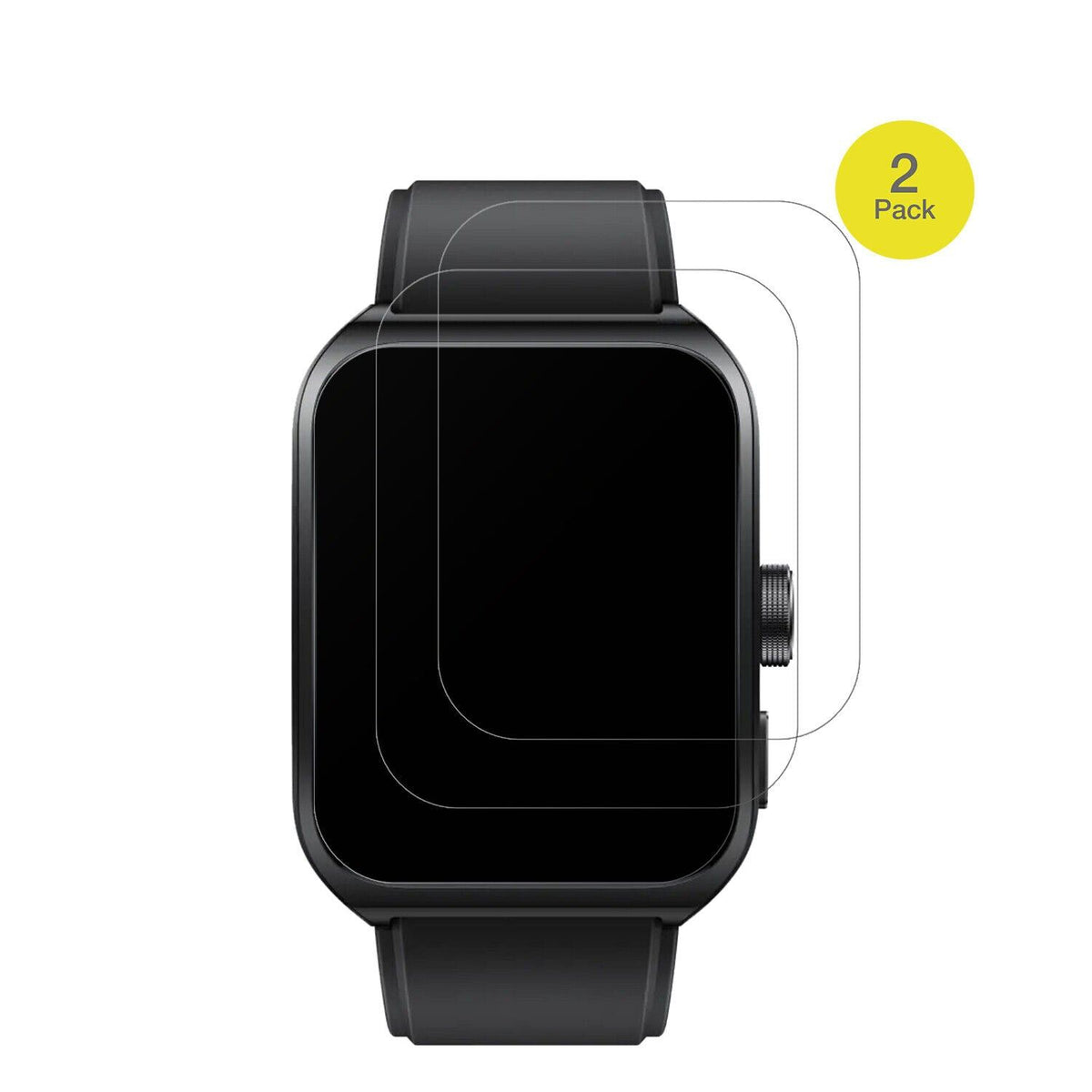 2x Full Cover Schutzfolie matt für Oppo Watch 4 Pro