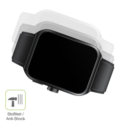 2x Full Cover Schutzfolie matt für Oppo Watch 4 Pro