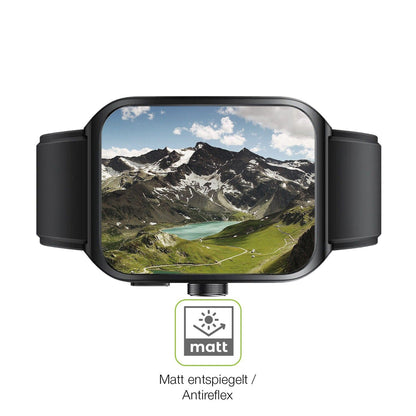 2x Full Cover Schutzfolie matt für Oppo Watch 4 Pro