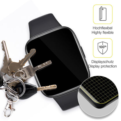 2x 3D Full Cover Schutzfolie für Xiaomi Redmi Watch 3 Active
