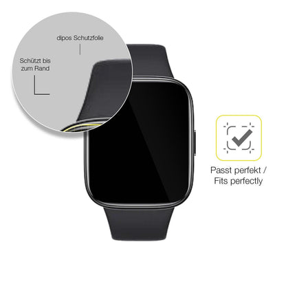 2x 3D Full Cover Schutzfolie für Xiaomi Redmi Watch 3 Active