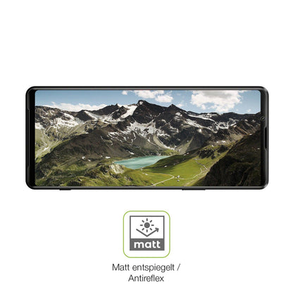 2x Full Cover Schutzfolie matt für Sony Xperia 1 III