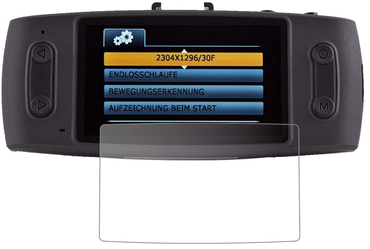 1x 9H Schutzfolie matt für iTracker GS6000-A12 Dashcam Panzerfolie