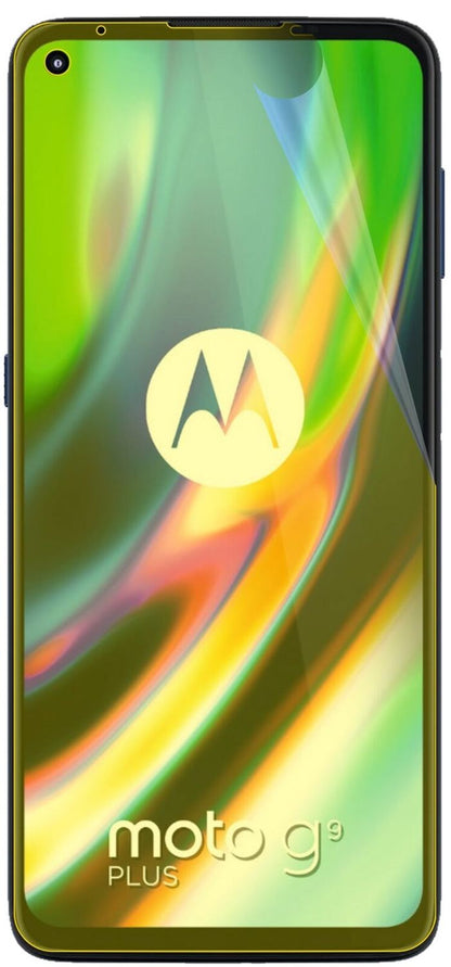 2x 3D Full Cover Schutzfolie für Motorola Moto G9 Plus