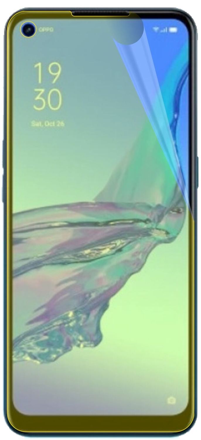 2x 3D Full Cover Schutzfolie für Oppo A53 (2020)