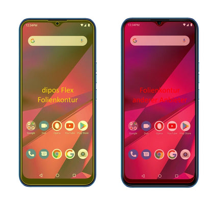 2x 3D Full Cover Schutzfolie für BLU G90