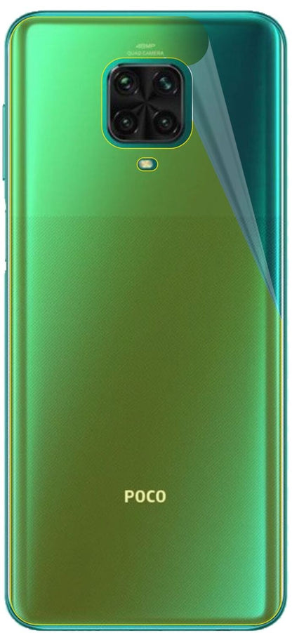 2x 3D Full Cover Schutzfolie für Xiaomi Poco M2 Pro Rückseite