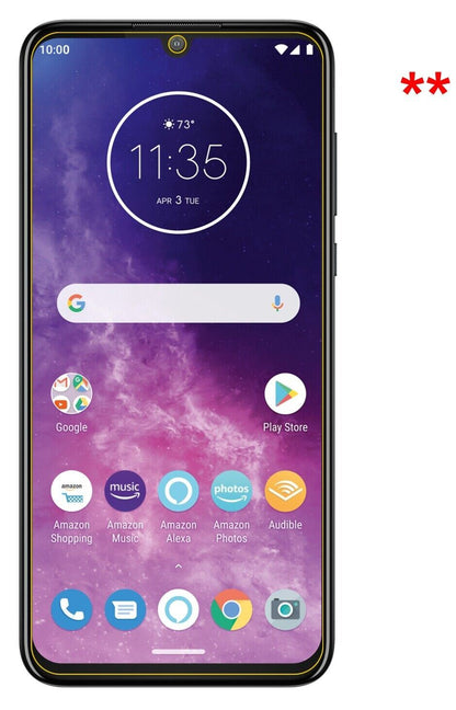 1x 9H Schutzfolie für Motorola One Zoom Panzerfolie
