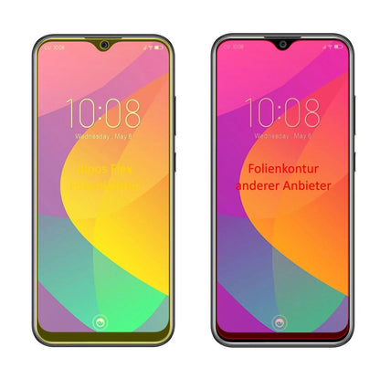 2x 3D Full Cover Schutzfolie für Oukitel Y4800