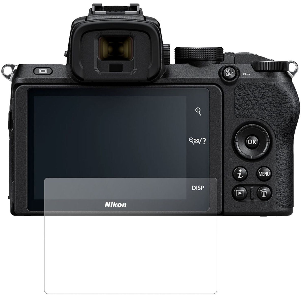 1x 9H Schutzfolie matt für Nikon Z50 Panzerfolie