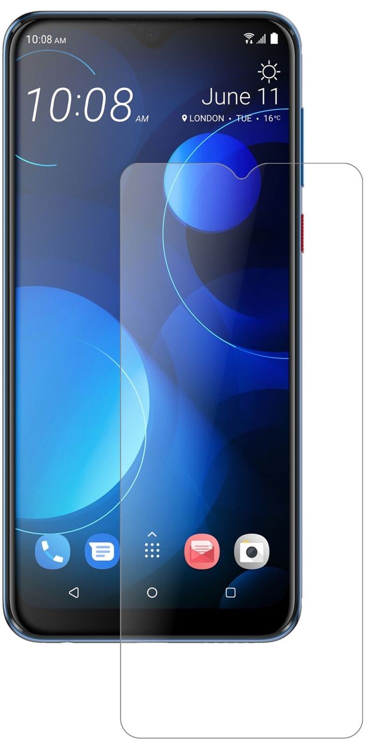 1x 9H Schutzfolie matt für HTC Desire 19 Plus Panzerfolie