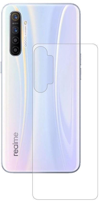 1x 9H Schutzfolie matt für Oppo Realme XT Rückseite Panzerfolie