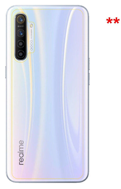1x 9H Schutzfolie für Oppo Realme XT Rückseite Panzerfolie